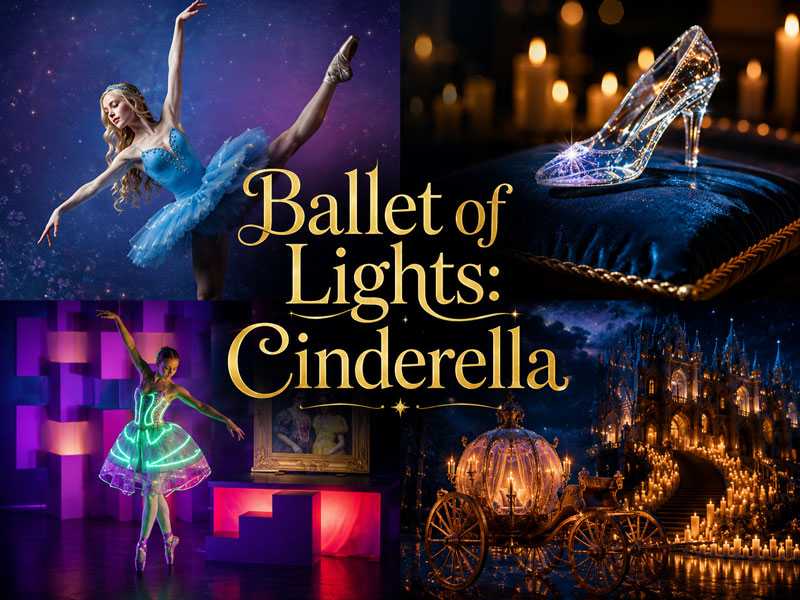 Ballet of Lights: Cinderella in a Sparkling Show