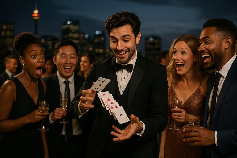 sydney magicians live in action