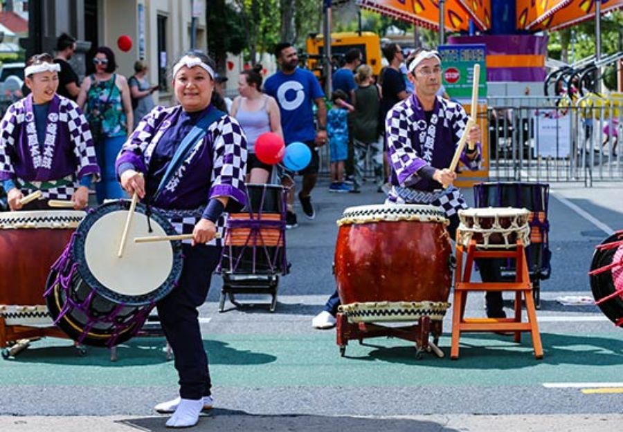 Japanese drummers