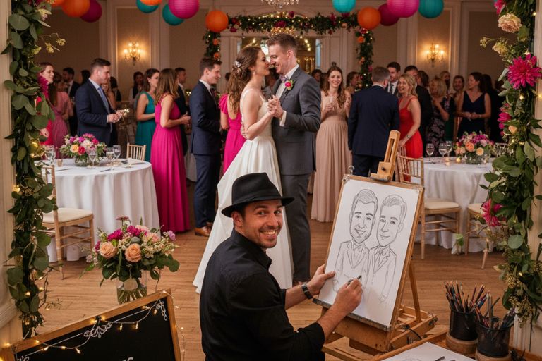 Melbourne Wedding Caricaturist