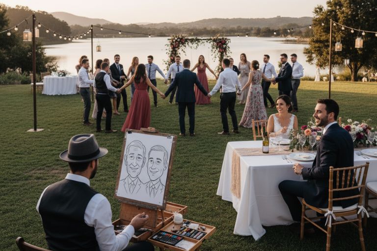 A Wedding Caricaturist