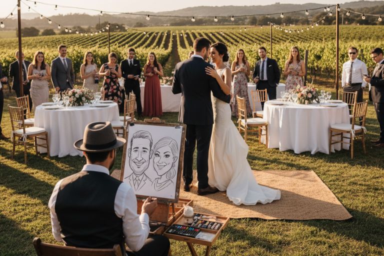 Wedding Caricaturist