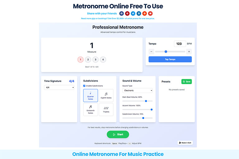 pro-online-metronome