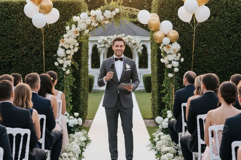 professional wedding mc