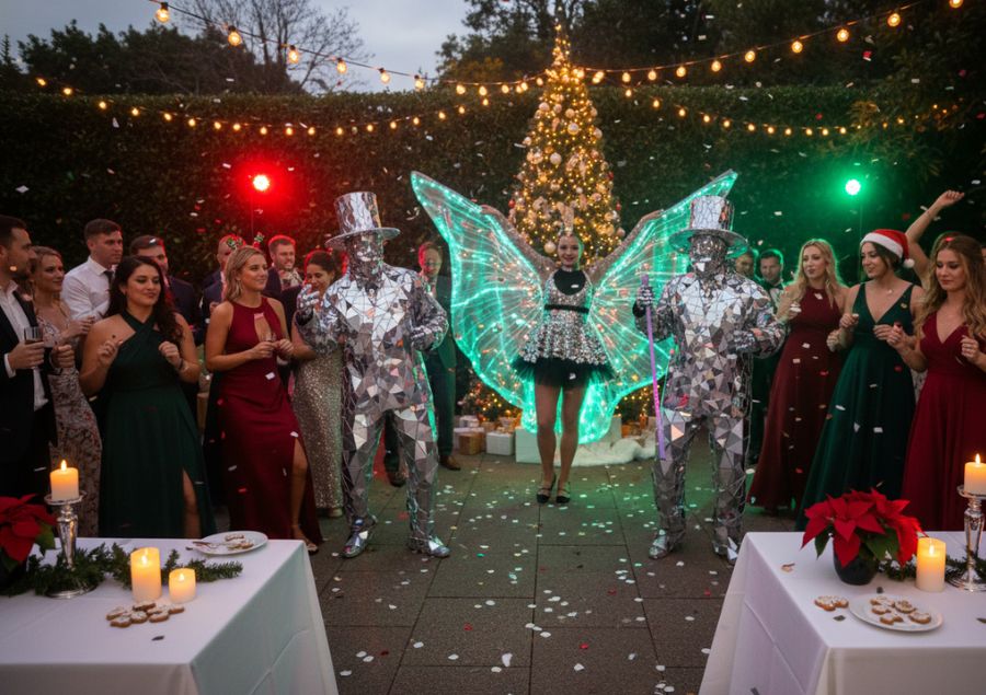christmas wedding entertainment ideas