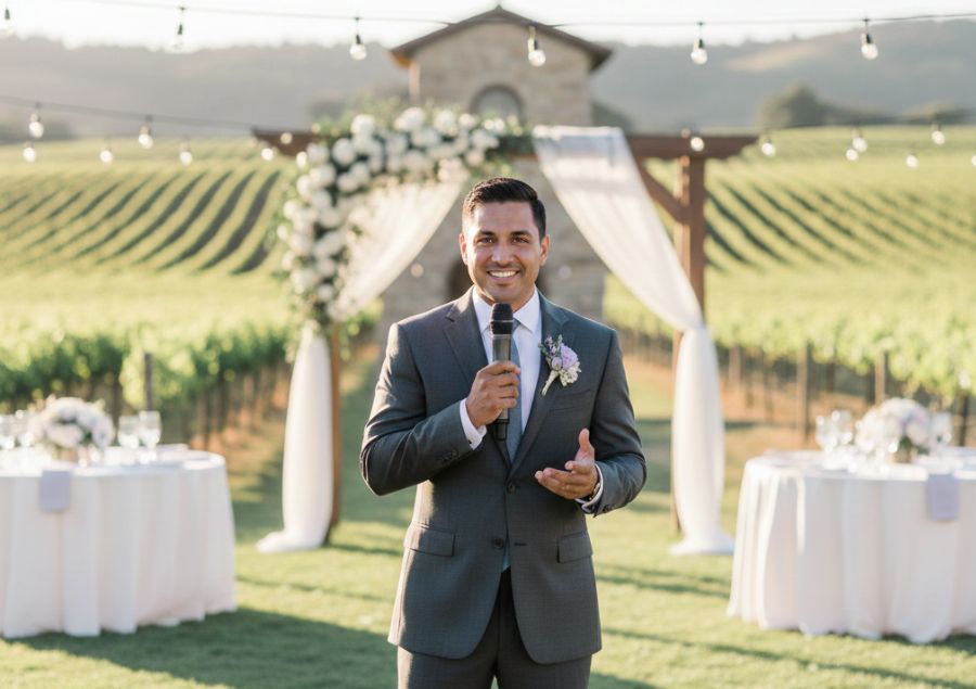 wedding mc